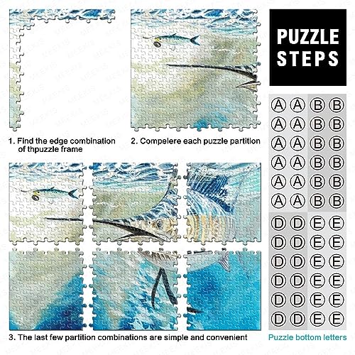 Puzzle difficile 1000 pièces pour stimuler la patience et l'esprit - 4