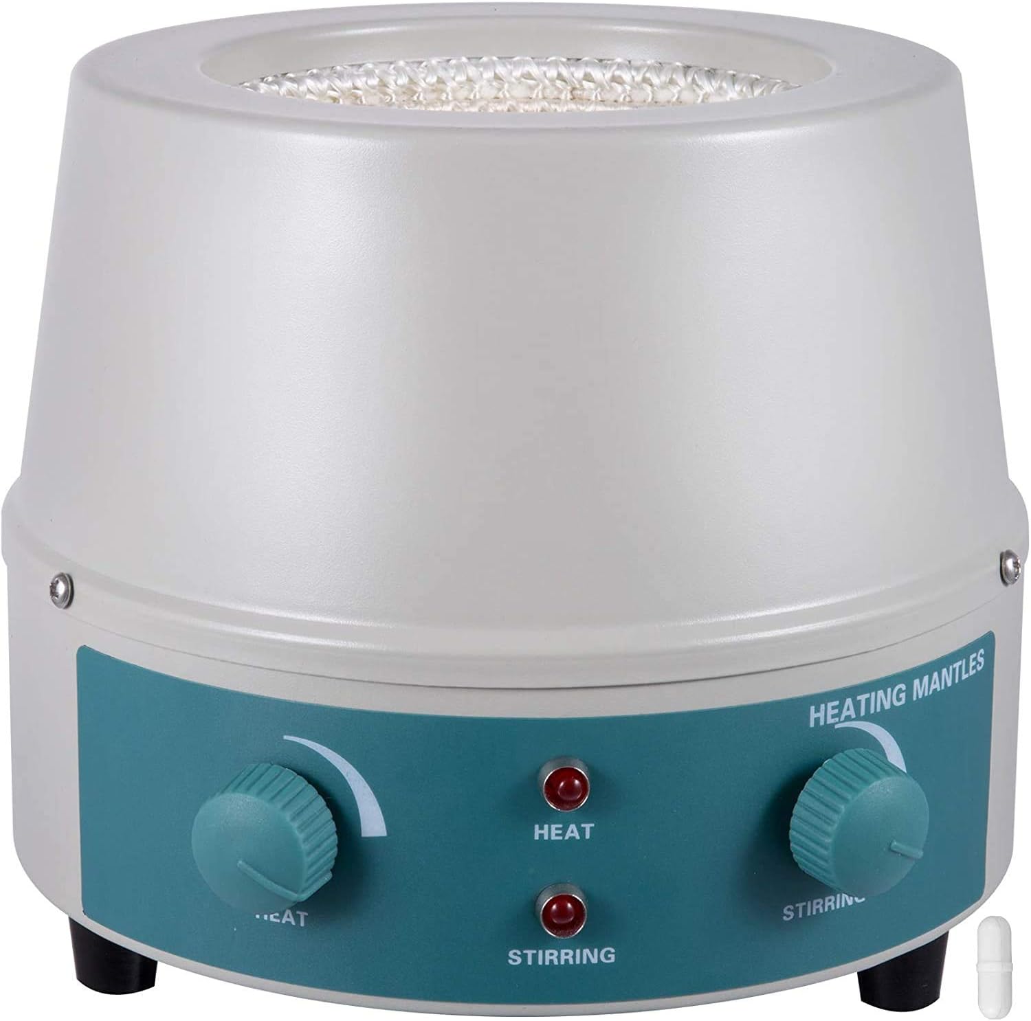 Digital Heating Mantle with Magnetic Stirring, 1000ml, 0-1400rpm, 110V, 250W Lab Magnetic Stir Plate for Liquid Heating and Stirring