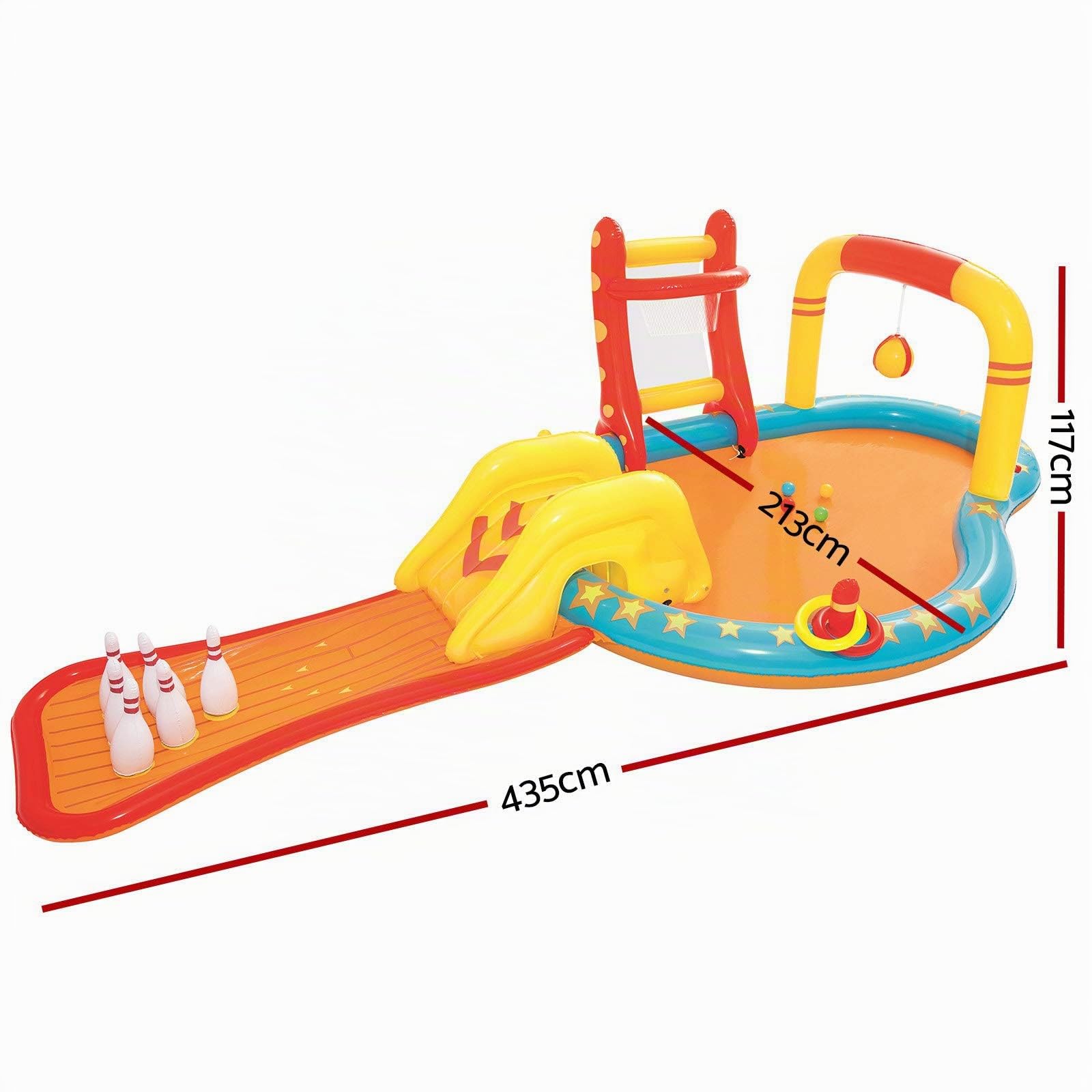Bestway 53068 - Piscina Hinchable Infantil Lil' Champ 435x213x117 cm