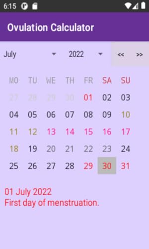 Ovulation Calculator
