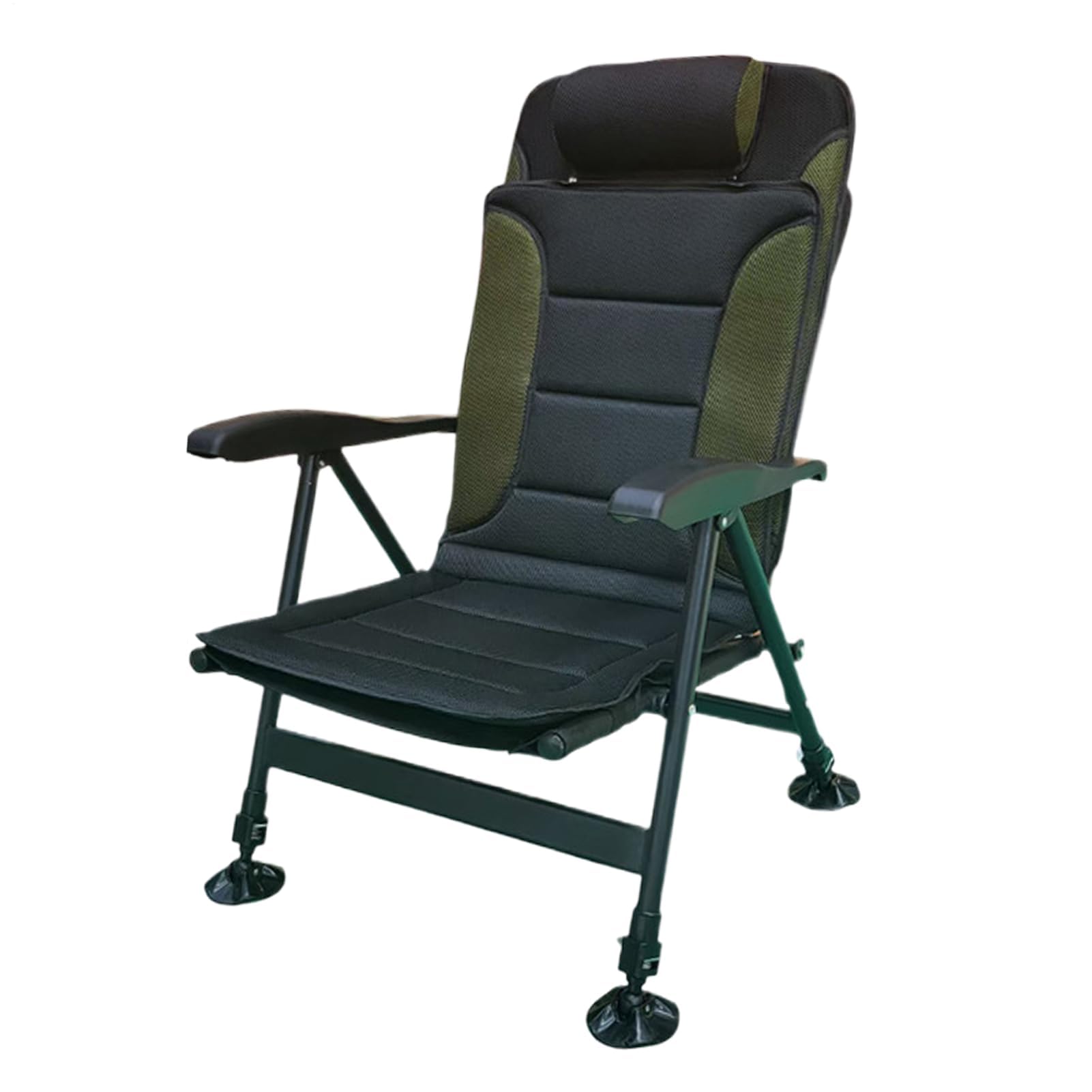 Chaises de pêche pour adultes – Tabourets de camping pliables, sièges portables pour pelouse et plage pour la randonnée en plein air et la pêche, design léger polyvalent