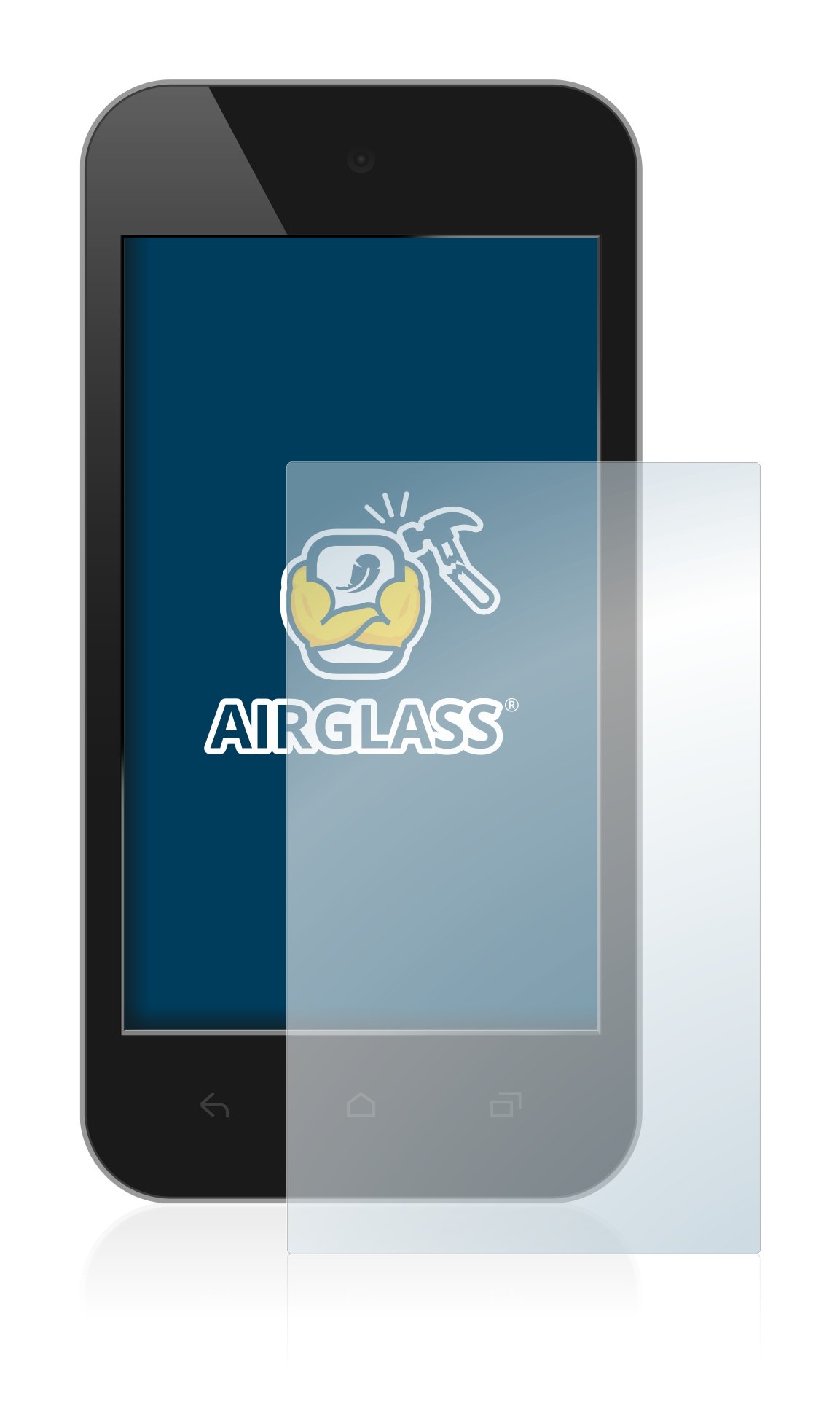 Pellicola Antiriflesso BROTECT AirGlass Opaca 4.3” – 9H, Ultrasottile E Made In Germany