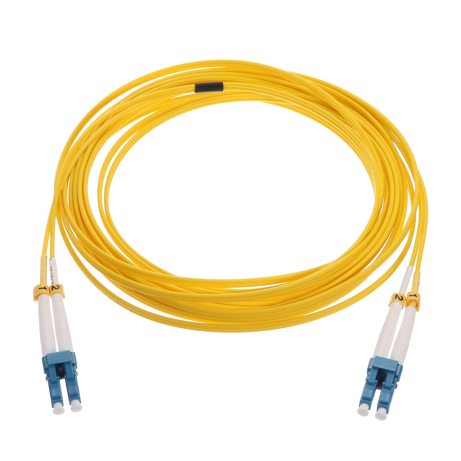 MECCANIXITY 1Pcs 13.1Ft Single-Mode Duplex Fiber Optic Patch Cable