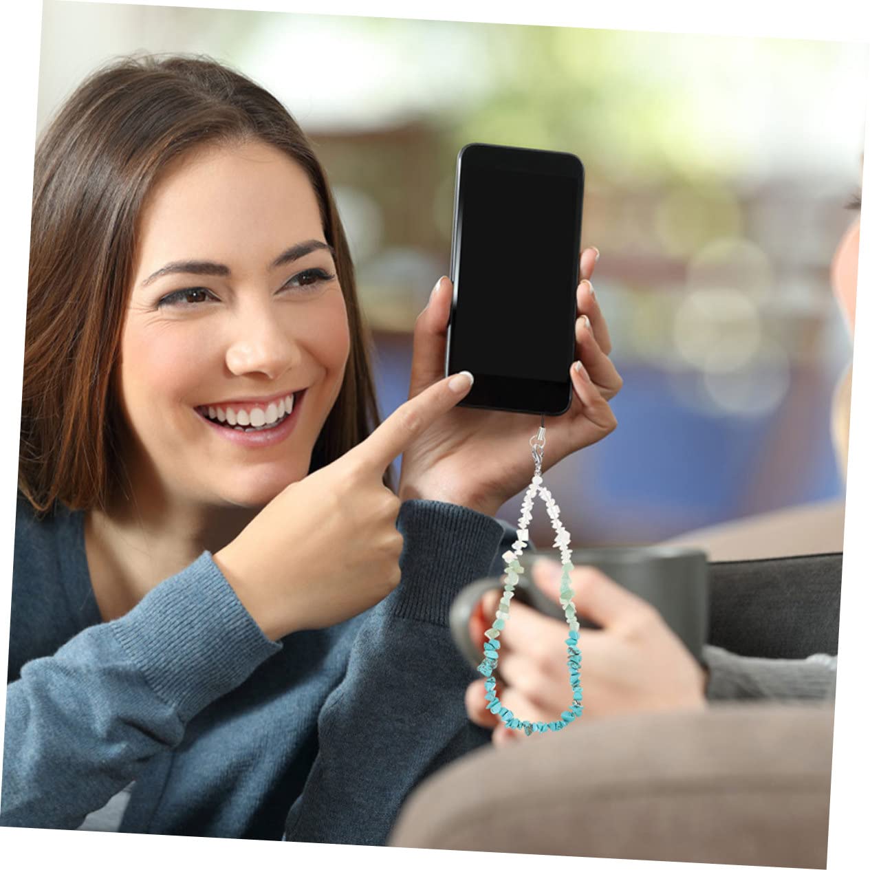 Housoutil 4 Juegos De Correas Para Teléfono Correas Para La Muñeca Cadena Para Teléfono 2 Unidades (perdidas) X 4
