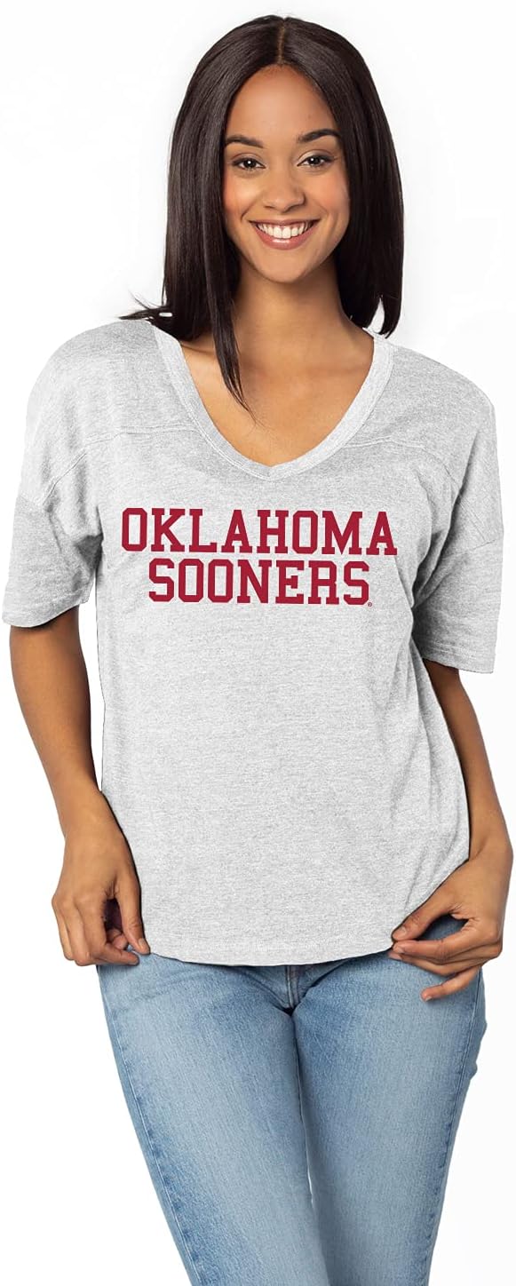 chicka-d NCAA Womens V-Happy Jersey - Image 4