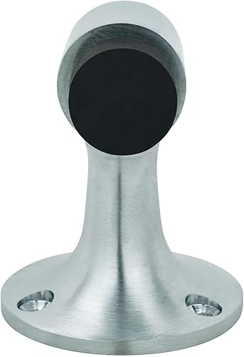 Miniatura 3 de Nuk3y - Tope de parachoques de montaje en piso de alta resistencia comercial de 3 pulgadas (cromo satinado)