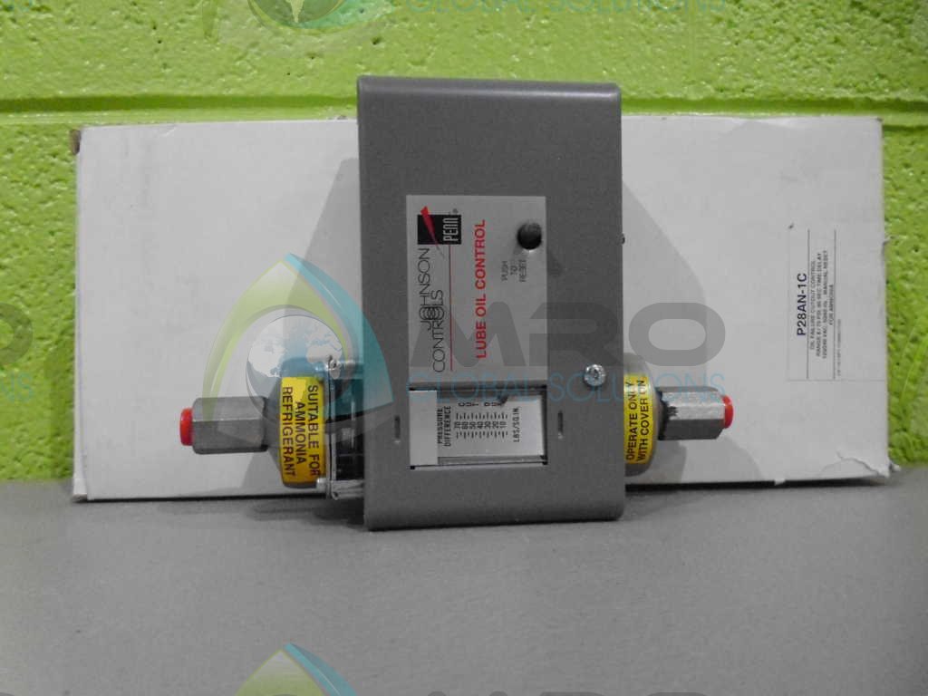 Johnson Controls P28AN-1C Lube Oil Control, 8 to 70 psi