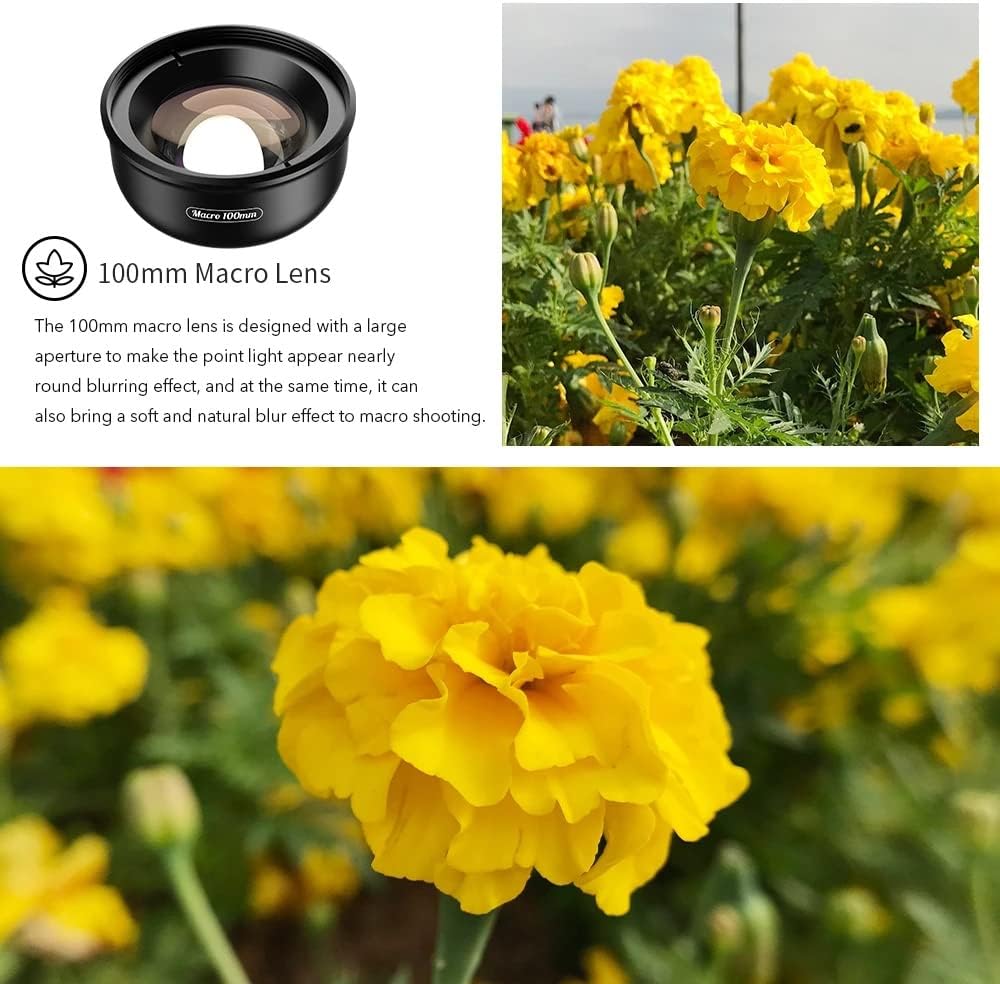 na 100mm super macro phone camera lens mobile telescope 4k macro lens for all smartphone