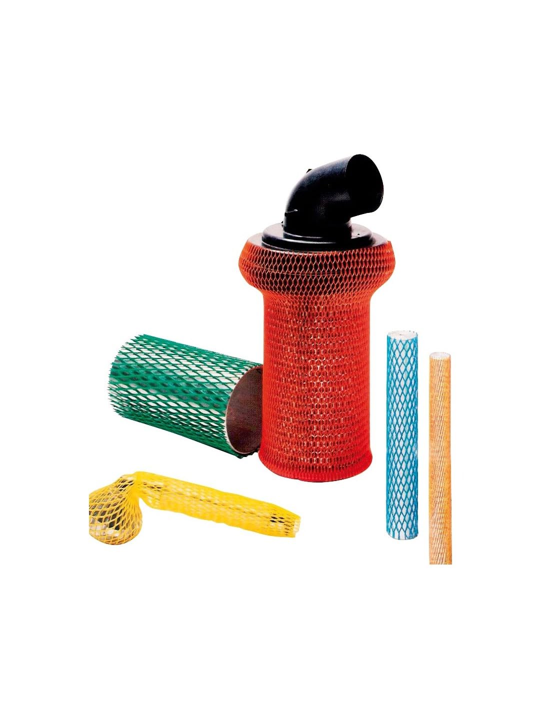 GAINE PROTECTION MECANIQUE 30% Ø 10/20 ORANGE 250 M AVEC BOITE DISTRIBUTRICE.