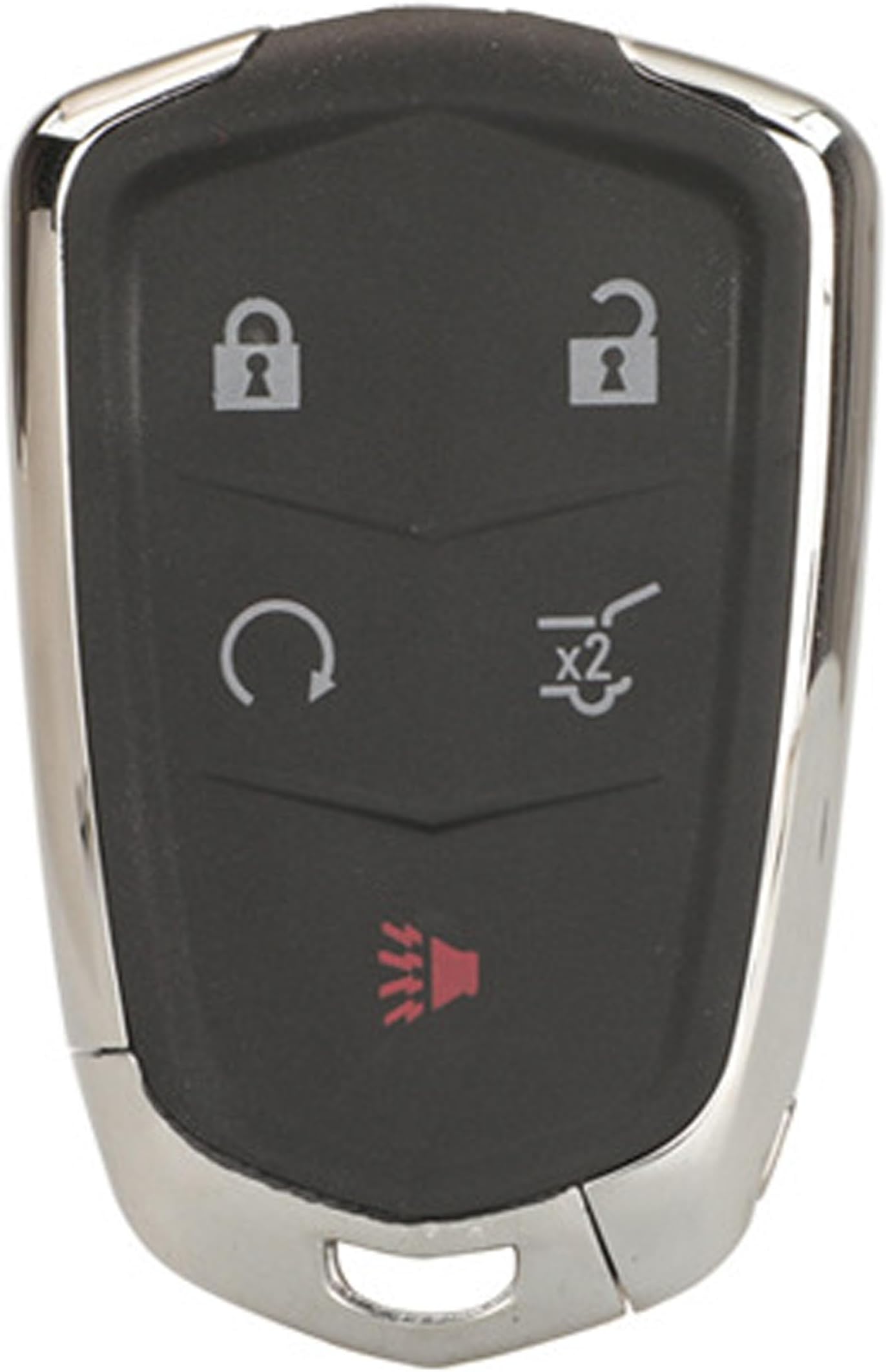 Replacement for Cadillac Key Fob Shell Compatible with Cadillac ATS CTS XTS SRX XT5 CT6 Escalade Sport Utility Vehicle Remote Keyless Entry (for-B)