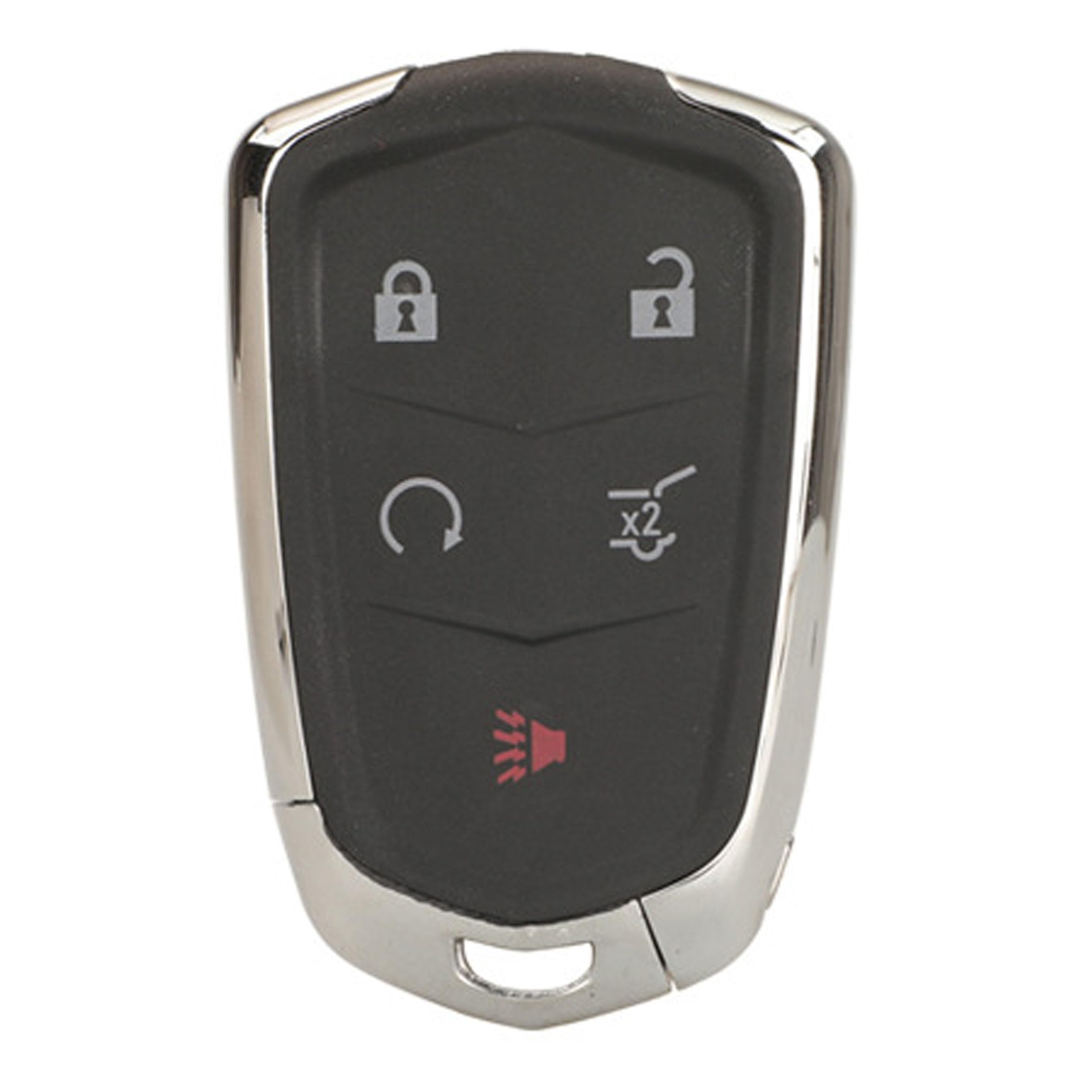 Replacement for Cadillac Key Fob Shell Compatible with Cadillac ATS CTS XTS SRX XT5 CT6 Escalade Sport Utility Vehicle Remote Keyless Entry (for-B)