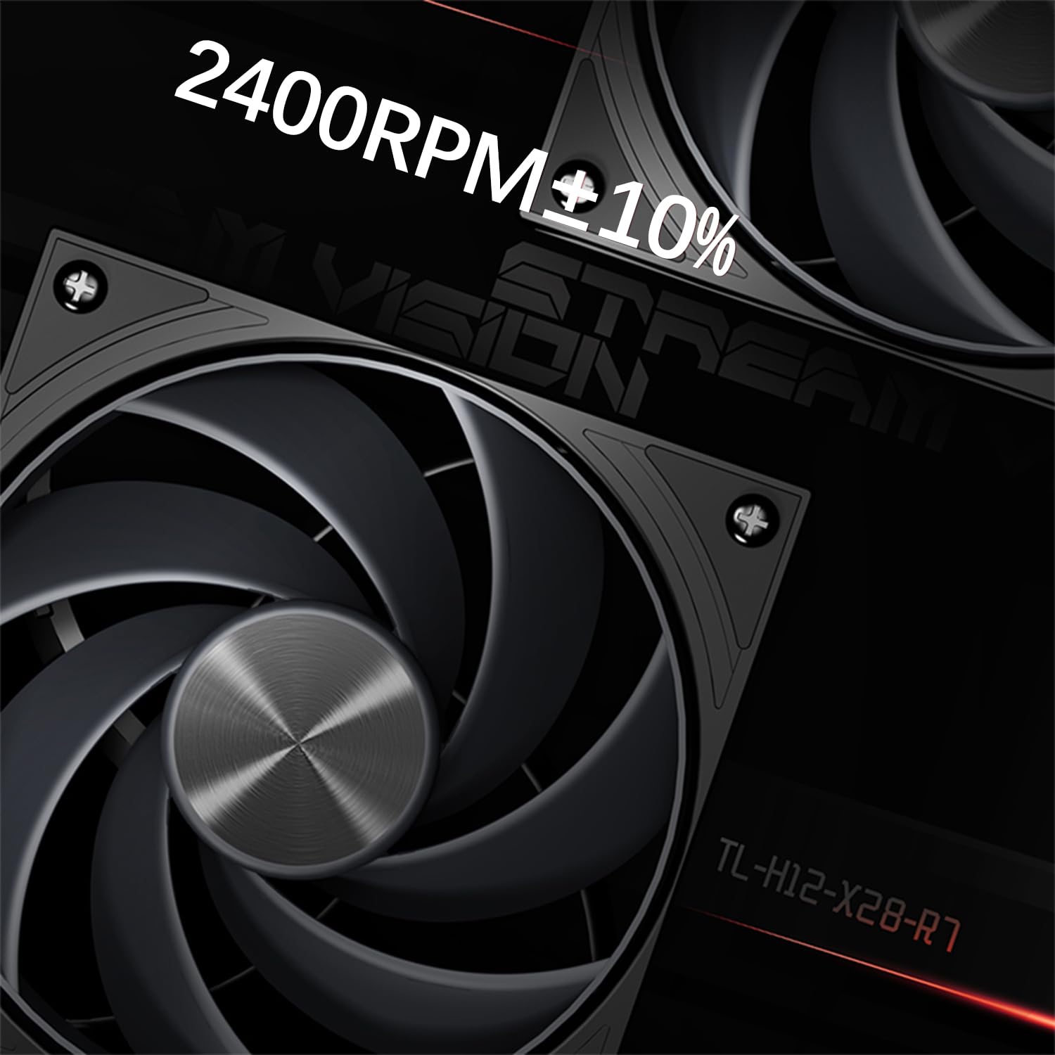 TR-Thermalright Stream Vision 360 Black Liquid CPU Cooler, schermo LCD IPS da 3,5 pollici con risoluzione 680 x 480 magnetica, testa fredda con ventola incorporata integrata, radiatore da 360 mm, per