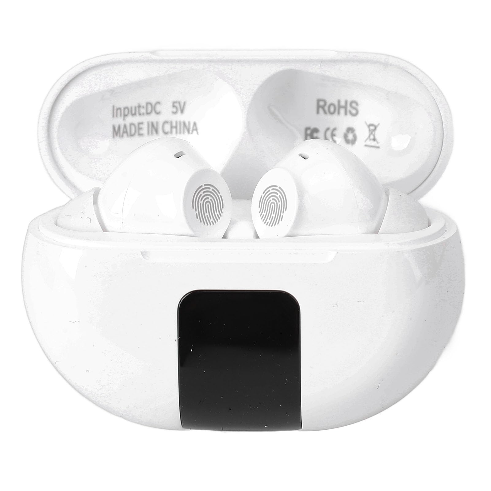Generic Écouteurs de Traduction sans Fil avec Suppression Avancée du Bruit pour Les Voyages, écouteurs de Traduction en Temps Réel pour Les Entreprises, de en 144 Langues (White)