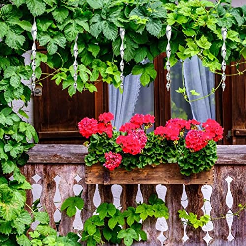 Bird Expelling Rods - Reflective Scare Bird Tools Kit - 30 cm Durable Fashionable Rods for Garden Yard Balcony Cars… - Image 5