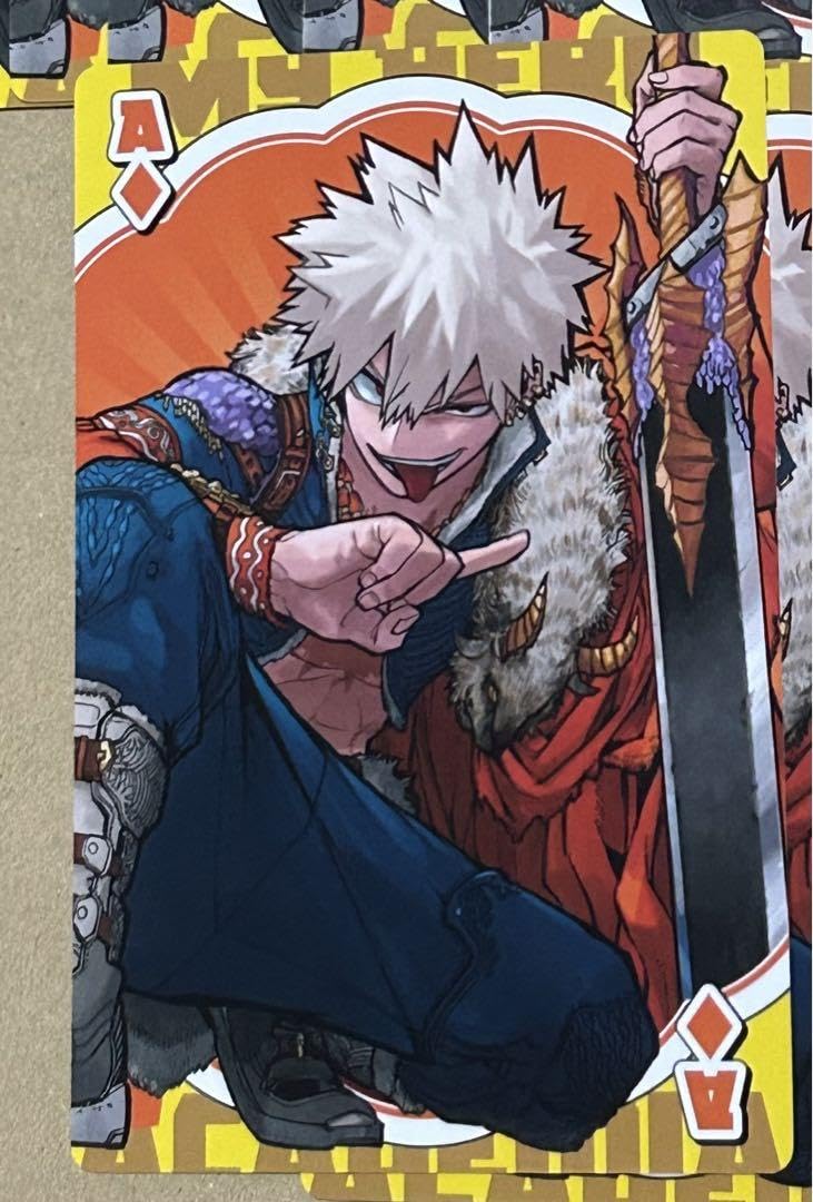 Amazon.co.jp: ヒロアカ BIGトランプ 爆豪勝己 10枚 : おもちゃ 