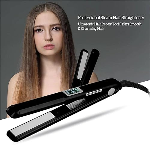 Miniatura 6 de Herramienta profesional para recuperar el cabello dañado con plancha ultrasónica para el cuidado del cabello por infrarrojos, plancha plana fría,