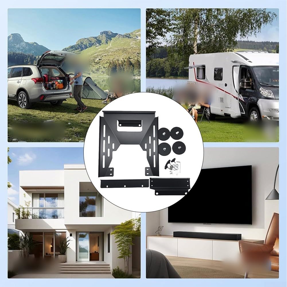 Staffa per starlink per mini per Camper e Barche Staffa per starlink(Black)