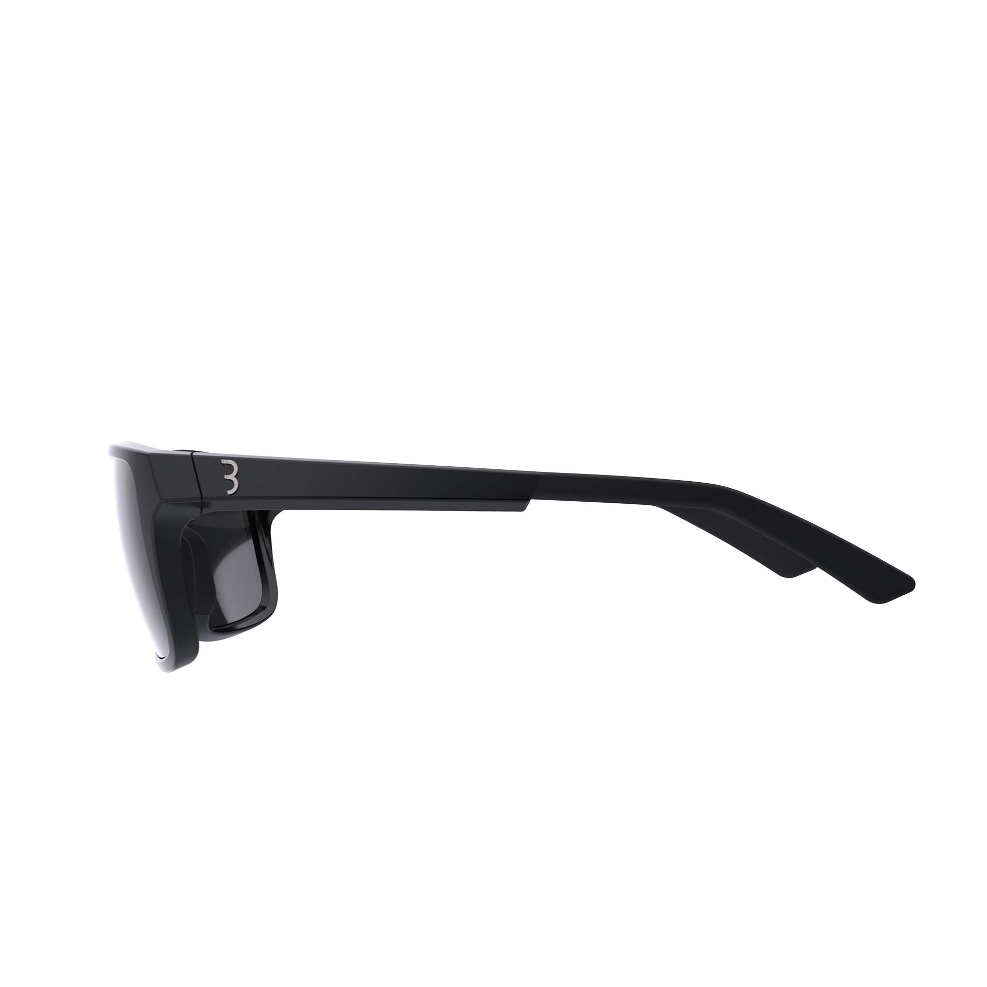 BBB Cycling - Chester PH Photochromic Cycling Glasses - Unbreakable Grilamid - Adjustable Rubber Bridge - Rubber Temple Tips For Good Grip - Black