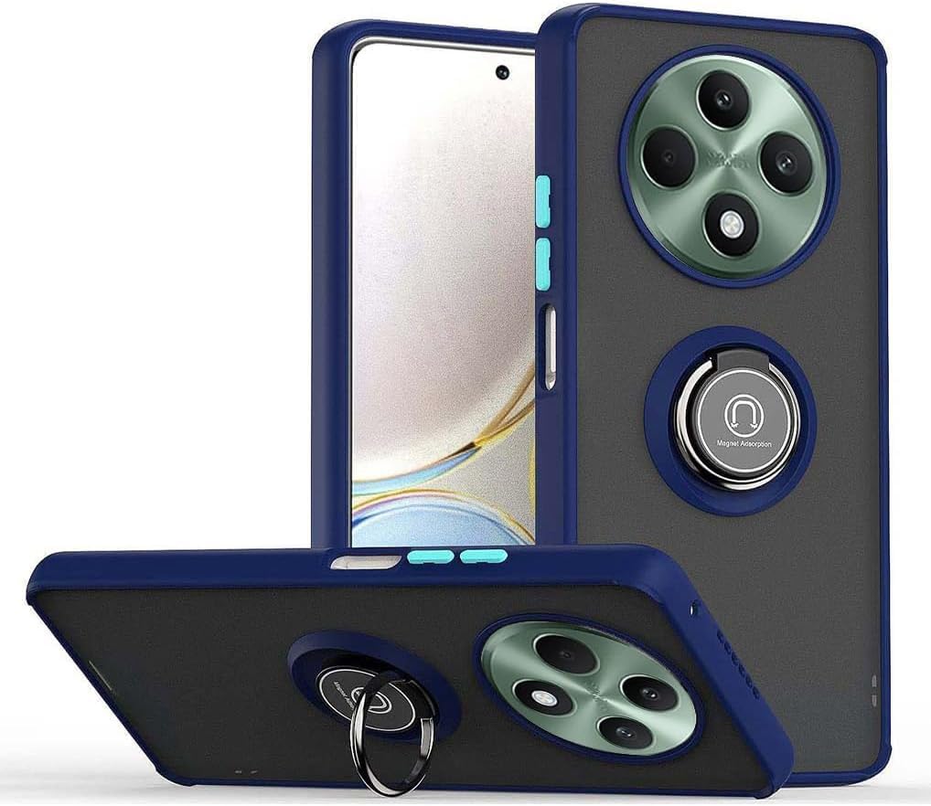 Fascination phone case compitable with oppo reno 12F matte pc+tbu luxury Protective Case with 360° Ring, Shockproof Cover Case, for oppo reno 12F 2026