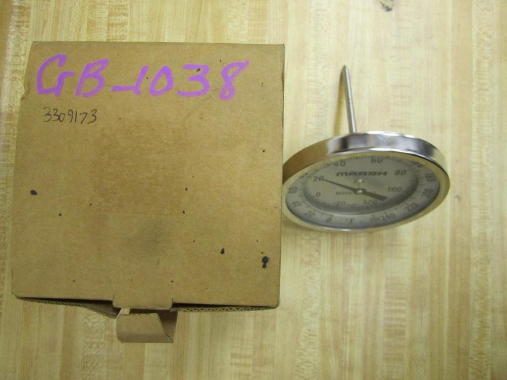 Marsh 3309173 Thermometer 0/250F -20/120C