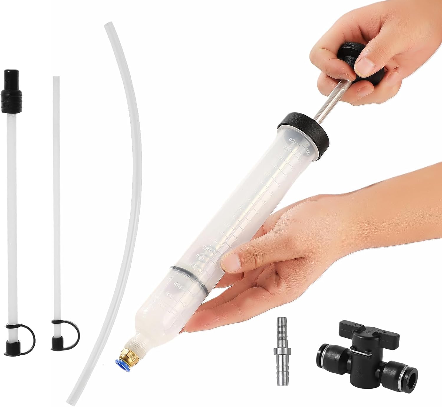 Fluid Extractor & Manual Automotive Fluid Extractor Pump Oil Syringe