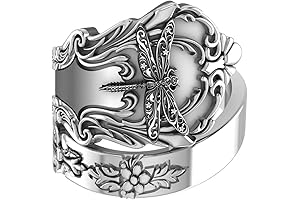 Sterling Silver Dragonfly Ring
