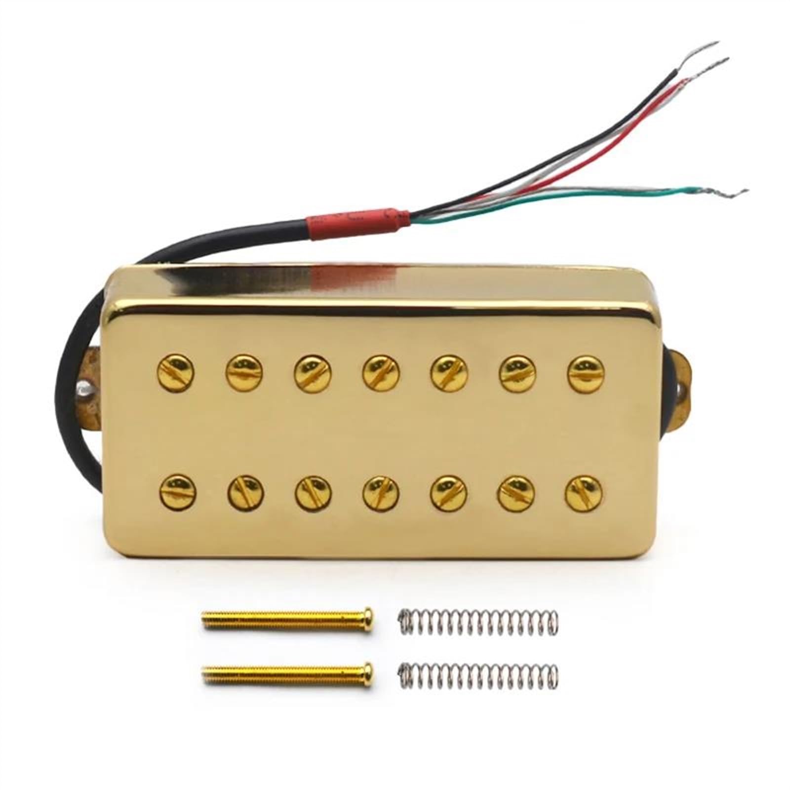 Amazon.co.jp: 7 弦ギターのハムバッカーゴールドピックアップ