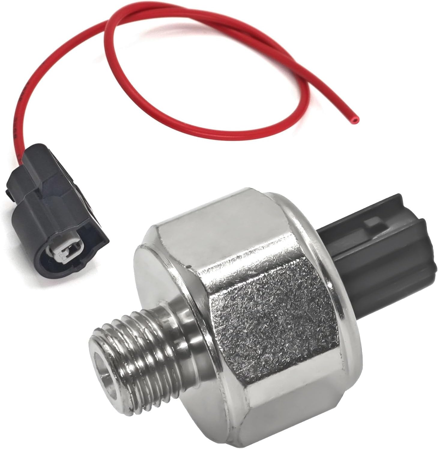 Ignition Knock Sensor 30530-PPL-A01 158-0917 with Connector Pigtail Harness - Compatible with Honda Accord, Civic, CR-V, Element & Acura RDX, RSX, TSX (Specific Year) - Replace KS197, SU6143