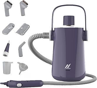 NexLev Steam Cleaner | For Complete Home Kitchen Bathroom Car Sofa & Office Cleaning Machine | 9 Accessories |300 ML | Window Pane, Sink, Chimney Grease, Water Stain Cleaner| 4 Mtr Cord | 1000W |SC-01
