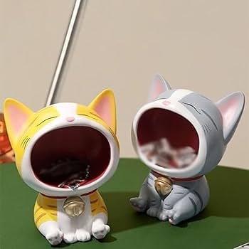 Amazon.co.jp: ねこ キー収納 小物入れ 玄関収納 おしゃれ