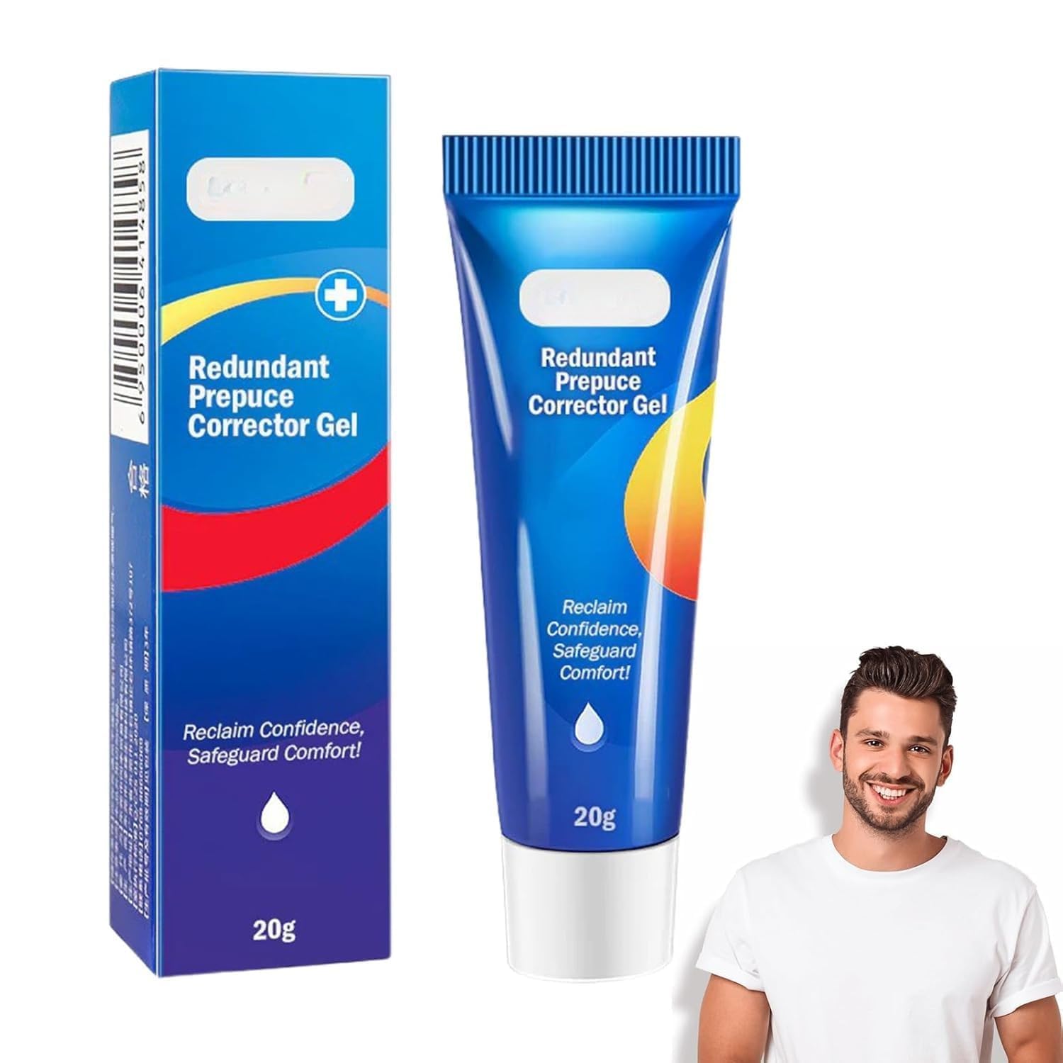 Redundant Prepuce Corrector Gel for Men 20g | Advanced Comfort Care Gel for Sensitive Skin Support | Fast Absorbing Non-Greasy Daily Moisturizing Formula (20 G, PACK OF 1)-image-17