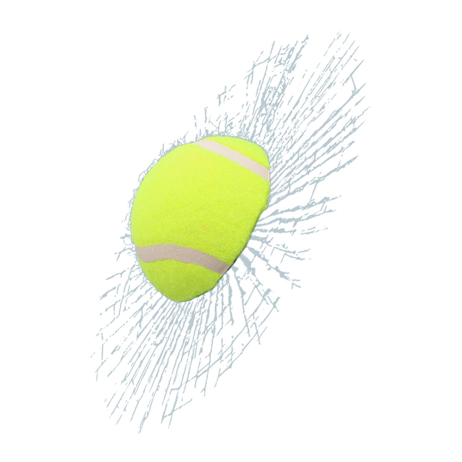 Autocollants 3D pour vitre de fenêtre, balle de tennis, autocollant pour pare- arrière de voiture, balle cassée, décalcomanie, décoration pour la maison