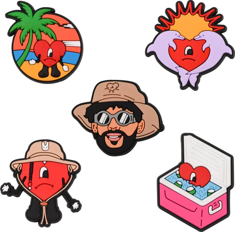 Bad Bunny for Crocs Charms For Bad Bunny Bad Bunny Shoes