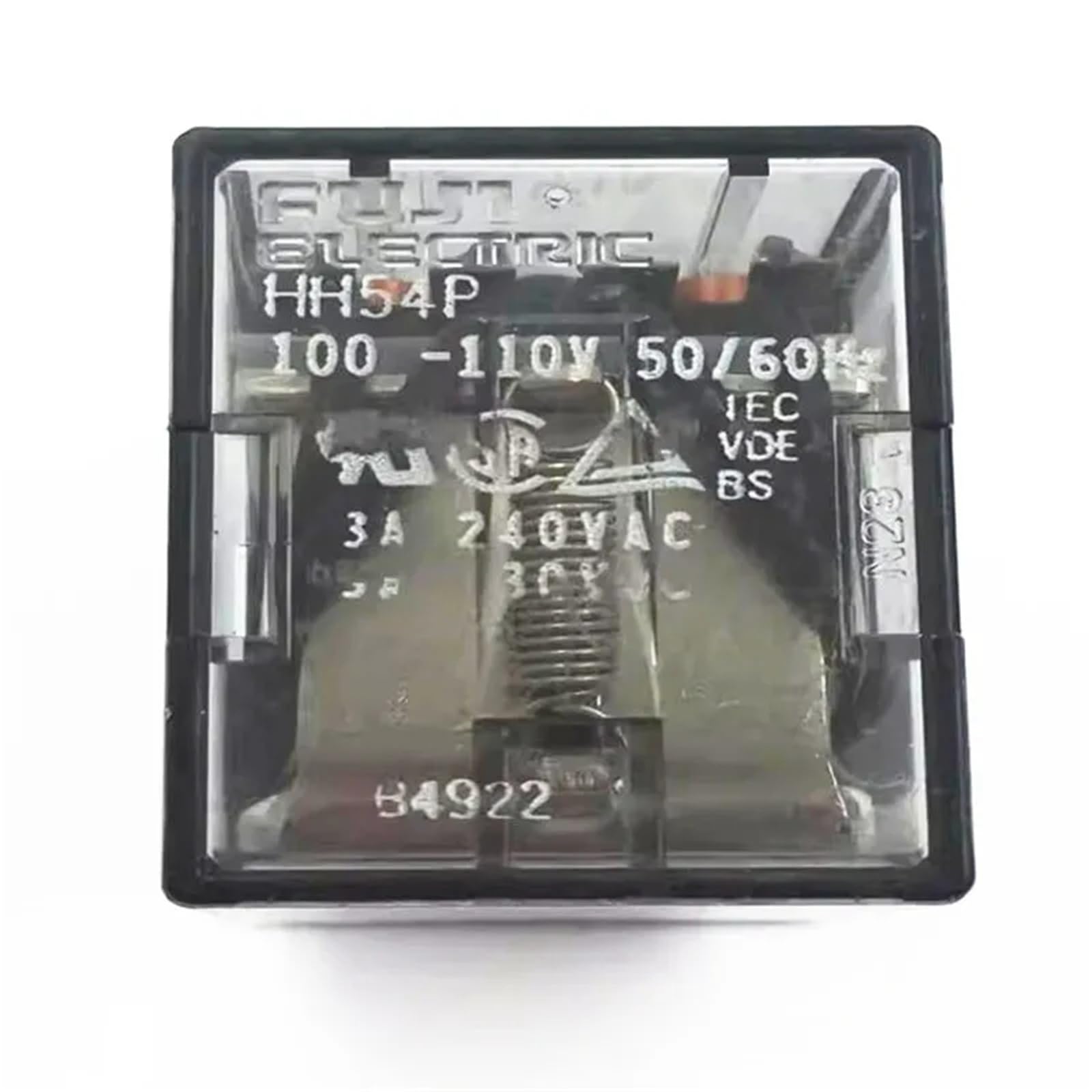 Relais électromagnétique HH54P 110V DC pour rénovation de parc industriel