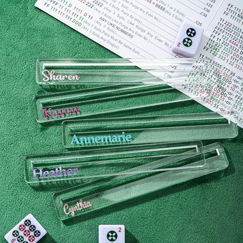 Mahjong Line Reader Acrílico Personalizado Clear miniatura 3