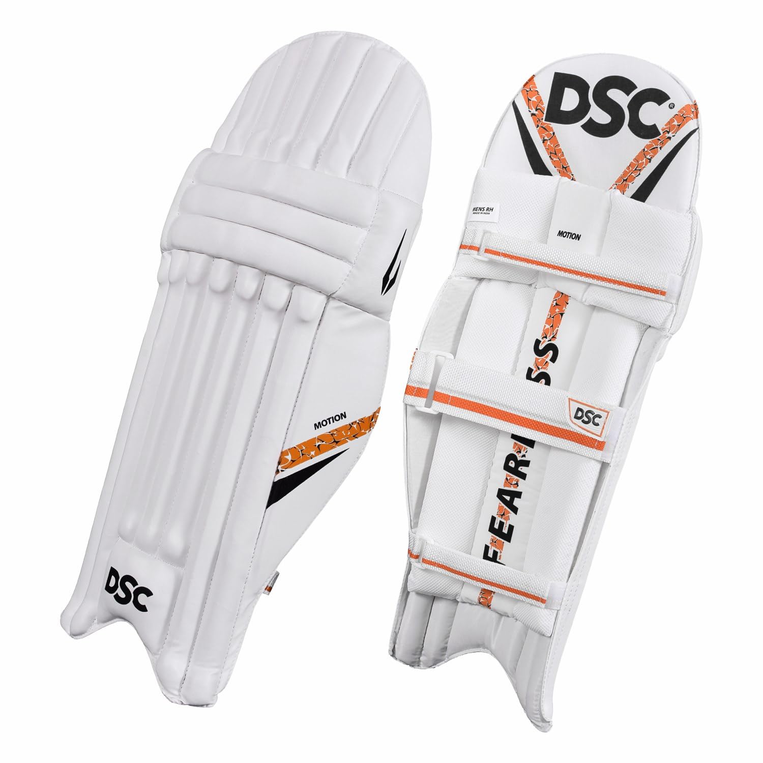 DSC Motion Cricket Batting Legguard for Mens, Color - White, Size - Boys, Right Hand-picture-17