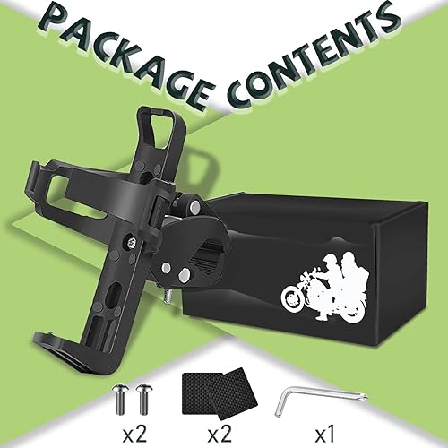 Miniatura 6 de Portavasos para scooter  Soporte para botella de bicicleta con rotación de 360 grados, accesorios de desmontaje rápido antideslizante para