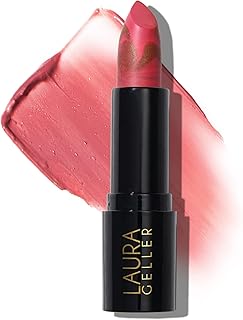 LAURA GELLER NEW YORK Italian Marble Sheer Hydrating Lightweight Lipstick With Vitamin E & Castor Seed Oil, Strawberry Toffee