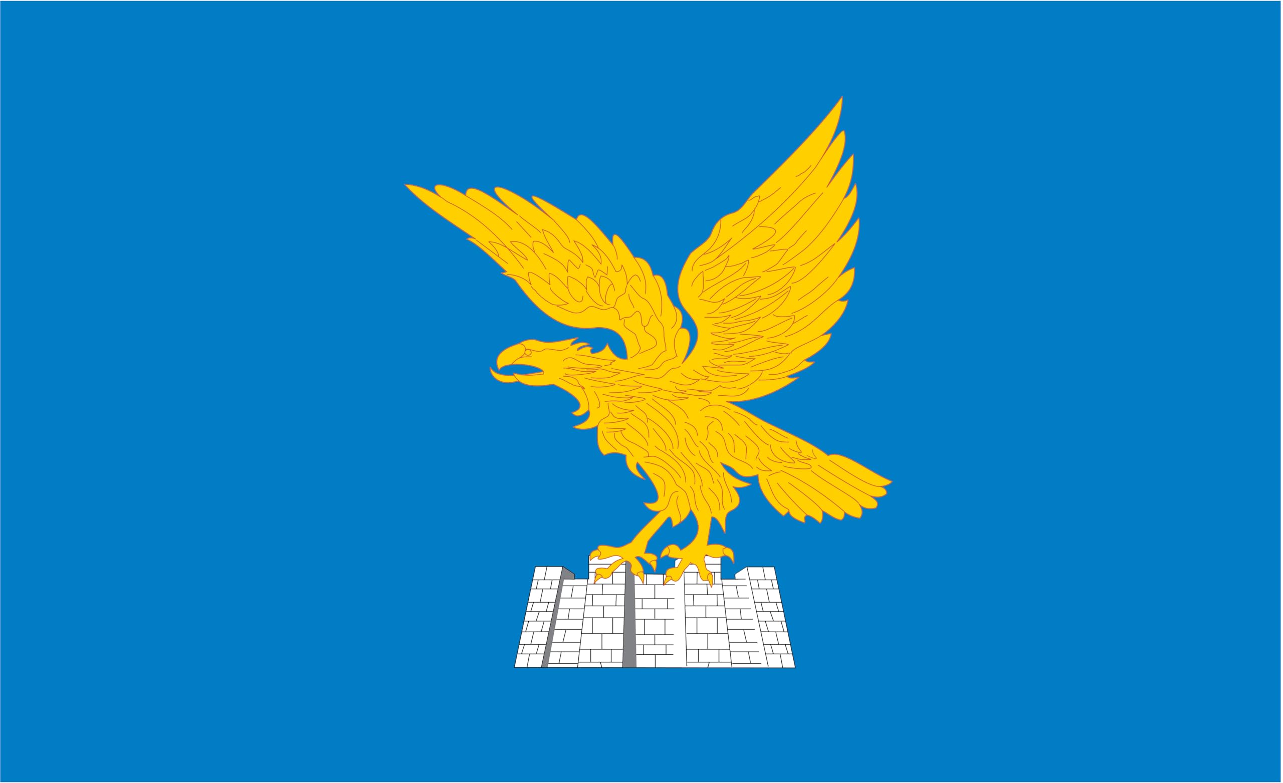 Drapeau Friuli Venezia Giulia 150x90 cm en tissu résistant pour mât