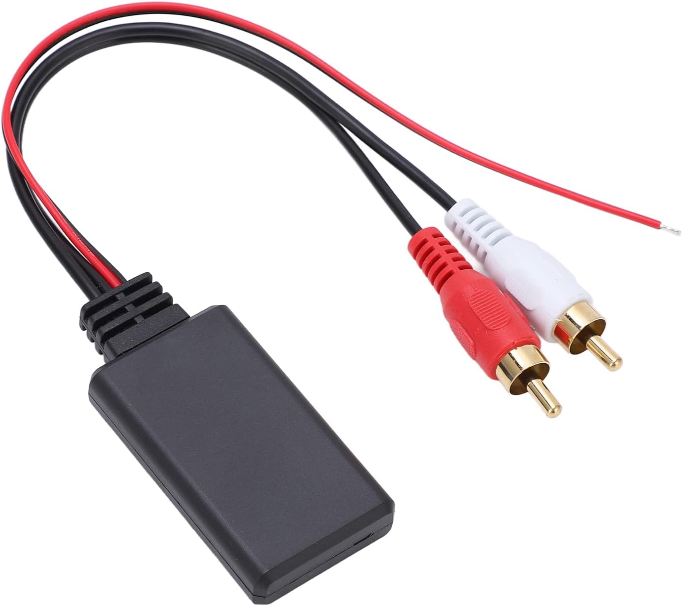 AUX in Adapter Wireless Audio Cable Replacement for Car Radio 5.0 Compatible with MP3 WMA WAV FLAC DSD Audio Formats ABS Material