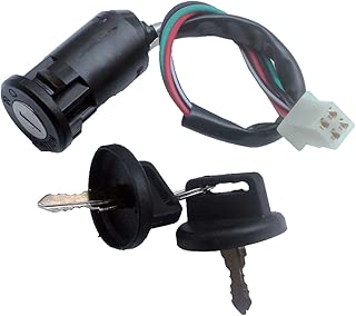 Wingsmoto Ignition Key Switch 4 Wires 50cc 70cc 90cc 110cc 125cc 150cc 200cc 250cc Taotao Sunl Atv Dirt Bike Automotive Electrical Tapachula Gob Mx