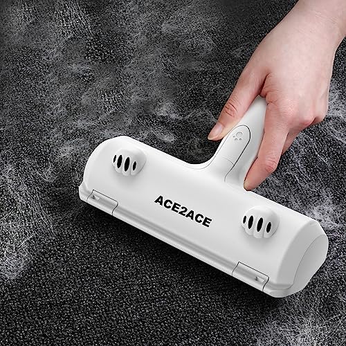 Pet Hair Remover Roller, ACE2ACE Reusable Animal Hair Removal Brush for Dogs and Cats, Self Clean Pet Fur from Carpet, Furniture, Rugs, Laundry, Clothes and Bedding, Sofa - Image 3
