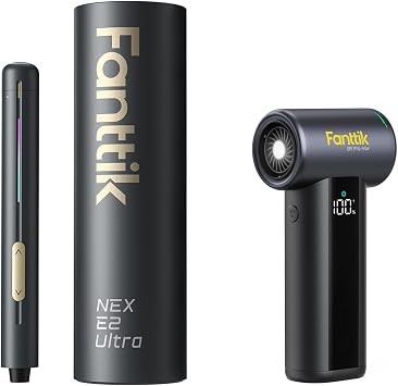 Fanttik Gust B11 Pro Max Electric Air Duster & E2 Ultra Mini Electric Screwdriver-Grey