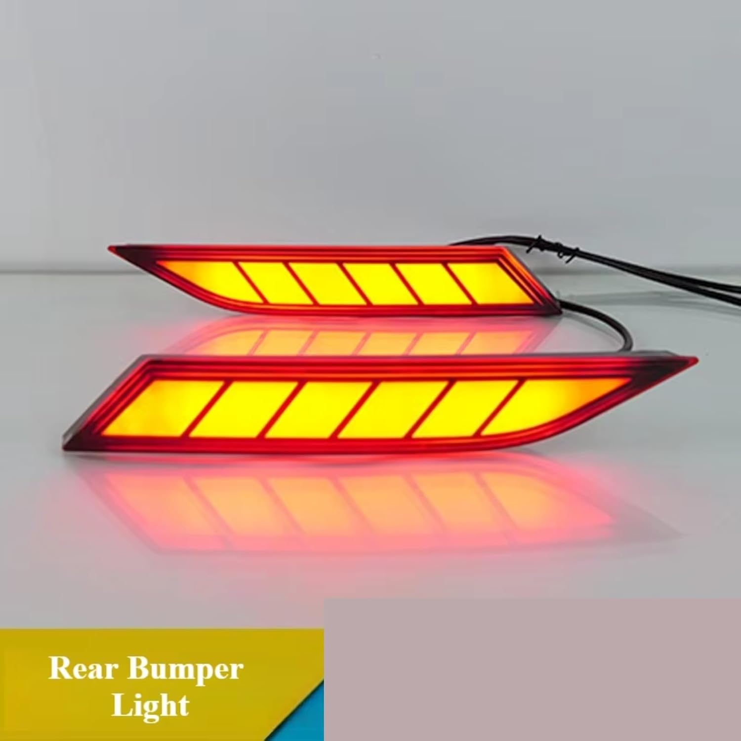 リアバンパー ライトリフレクター ランプ Compatible With For Yaris For Cross 2023 2024