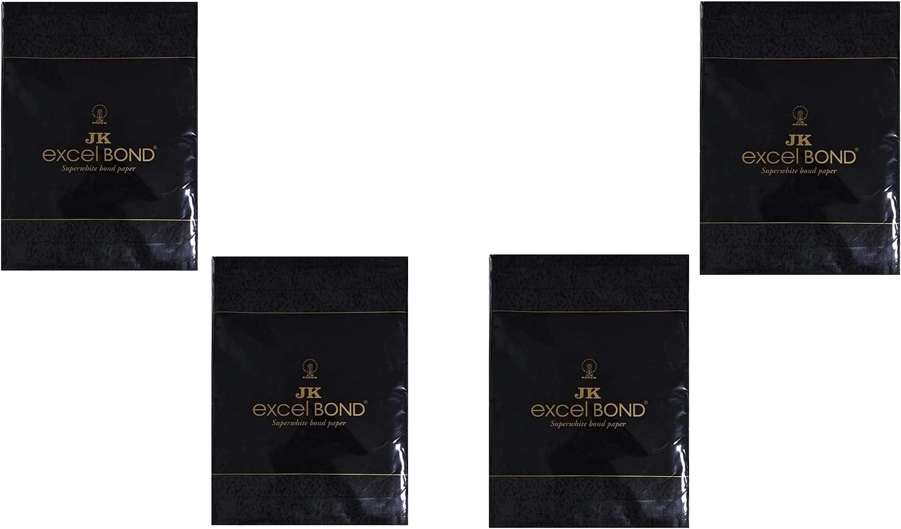 JK Paper Excel Bond Paper A4 100 GSM, 4 Reams, 500 sheets each