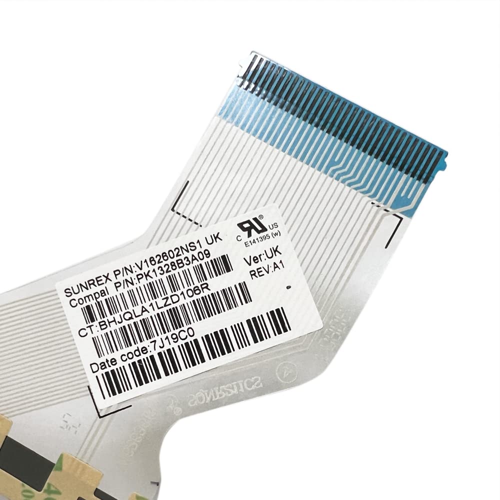 Gintai Tastiera di ricambio per computer portatili retroilluminata US per HP Pavilion Gaming 15-DK 15-EC 15T-DK 15-CR 15-CS PK1328B3A09