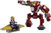 LEGO Marvel Iron Man vs. Hulkbuster Thanos 76263 – Superhero Gift Idea for Kids Ages 4 and Over, Toy Making Set Featuring Iron Man and Thanos Minifigures with Airplane (66 Pieces)