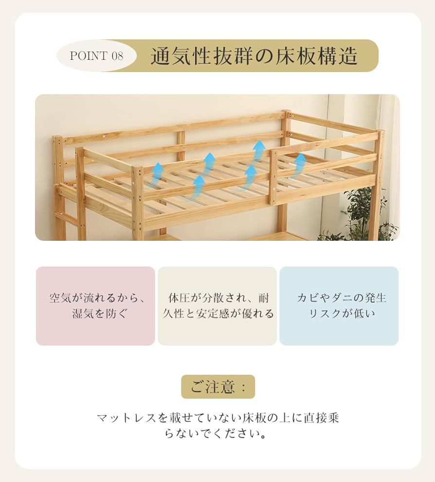 ロフトベッド 木製 デスク付く ハシゴ 棚 システムベッド 子供ベッド Amazon.co.jp: ロフトベッド 木製 デスク付く ハシゴ 棚 階段