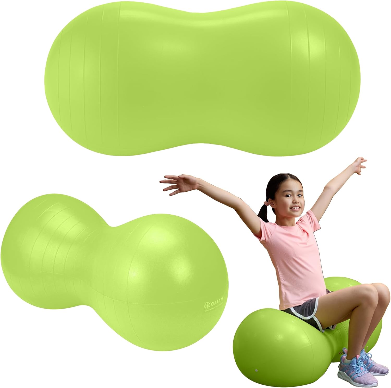 Active Seat Peanut Shaped Bounce Desk Chair, Exercise Yoga Balance Sitting Ball, Flexible Seating, Wiggle Seat for Boys and Girls