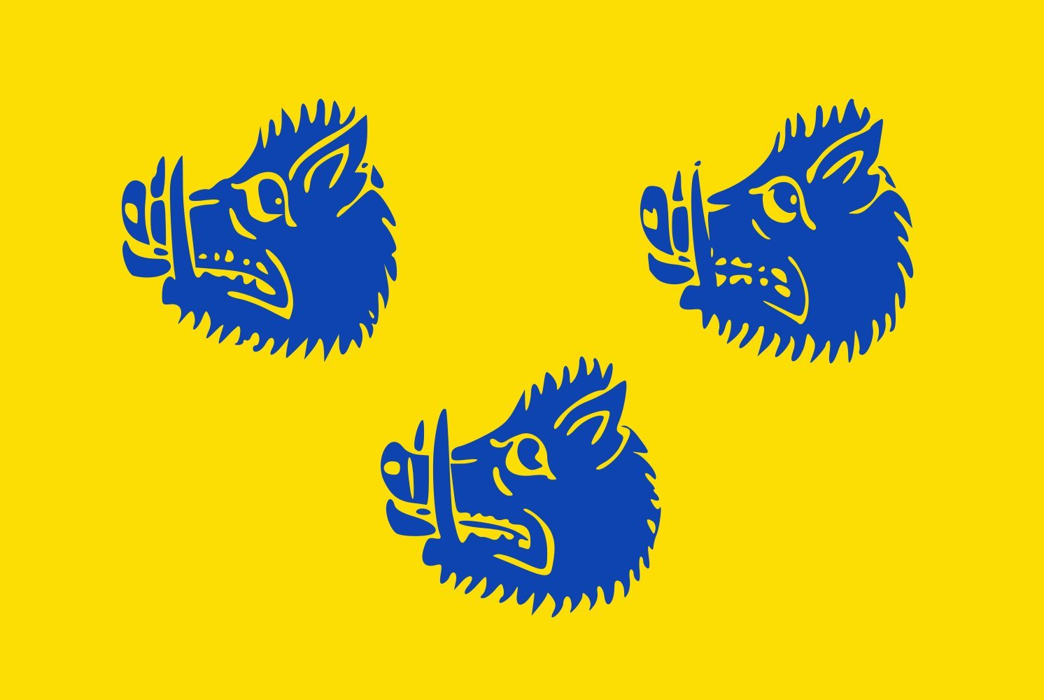 Drapeau Wommelgem drapeau paysage haute résistance aux intempéries